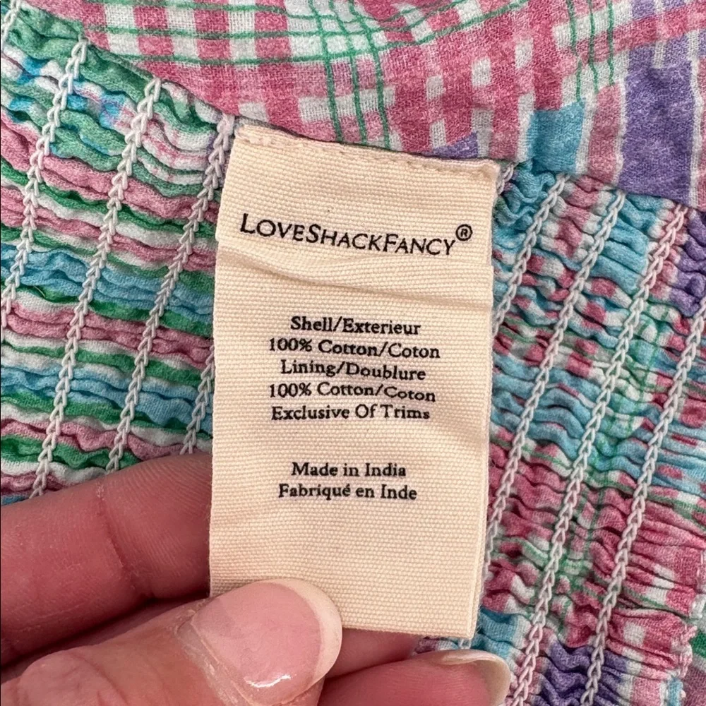 LoveShackFancy Candyland Mireya Bralette & Corbette Skirt Set NWT - Picture 11 of 12
